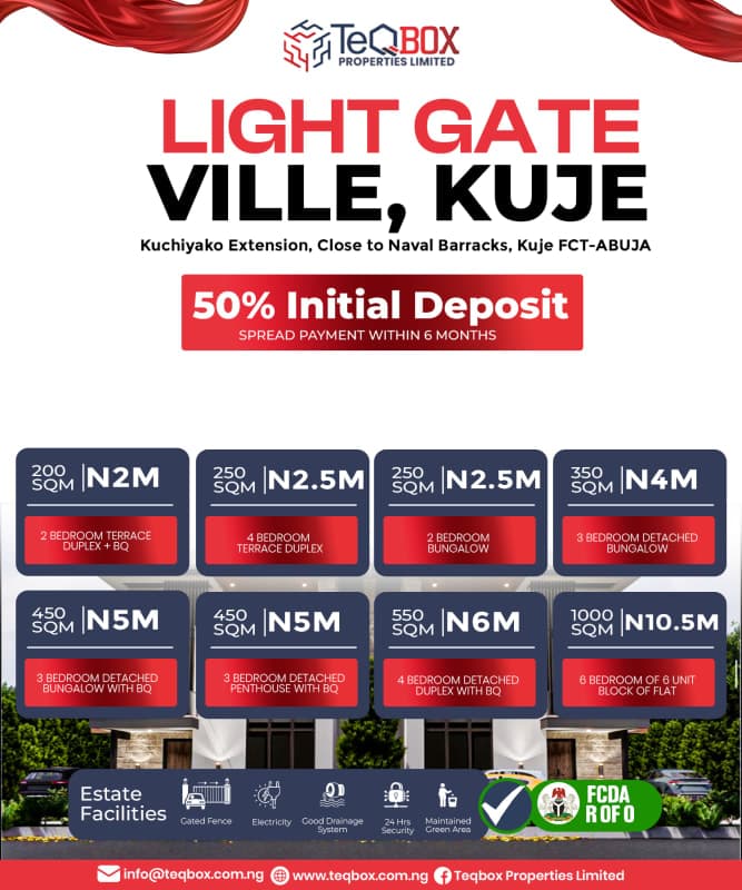 Light Gate Ville, Kuje
