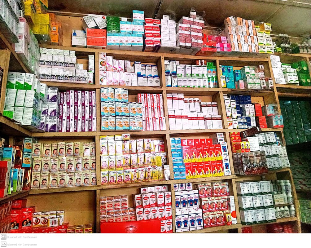 Drugs and hospital equipment