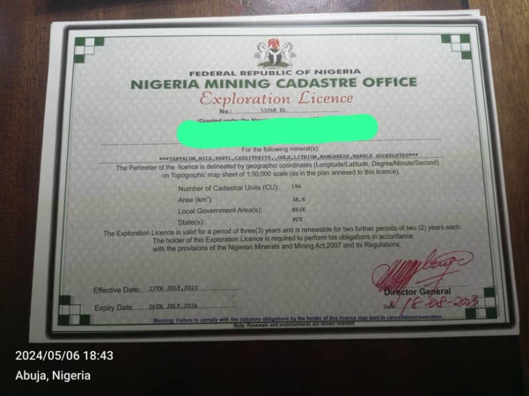 Mining Site
